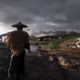 I would appreciate this beautiful scenery much more if the main character’s ass wasn’t directly in the way.